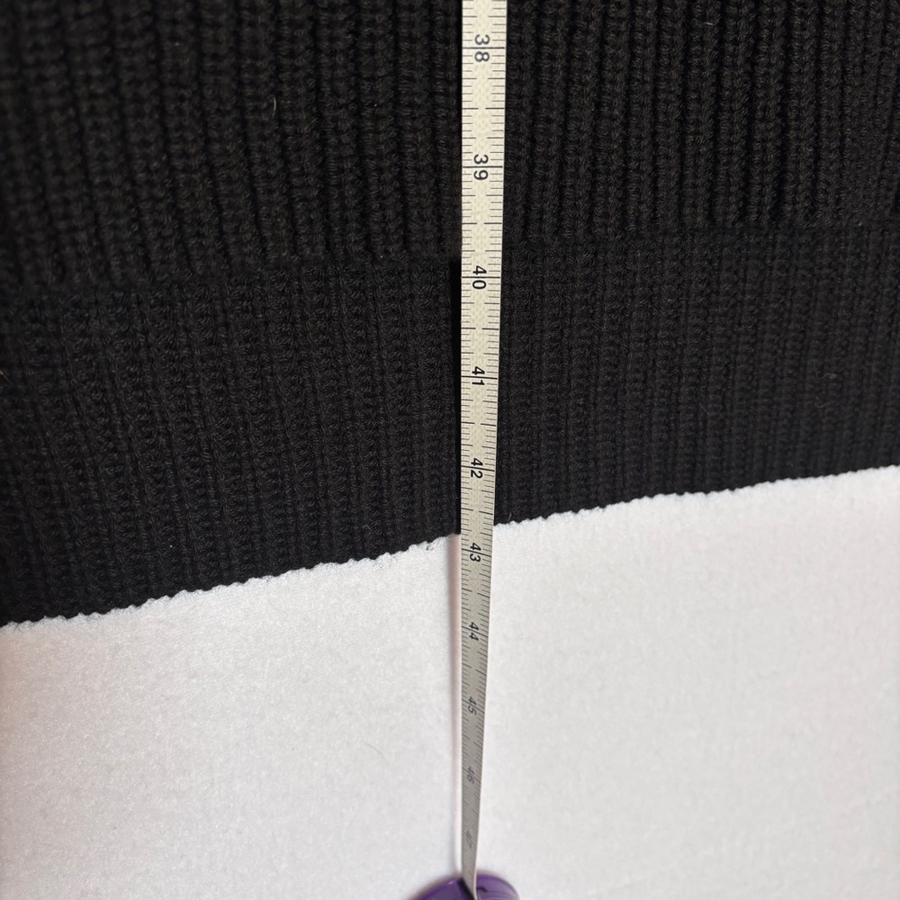 Ann Taylor Turtleneck Black‎ Sweater Dress Size L - Picture 10 of 10
